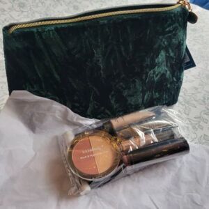 NEW Ulta Beauty 8-Piece Makeup Set + Emerald Bag